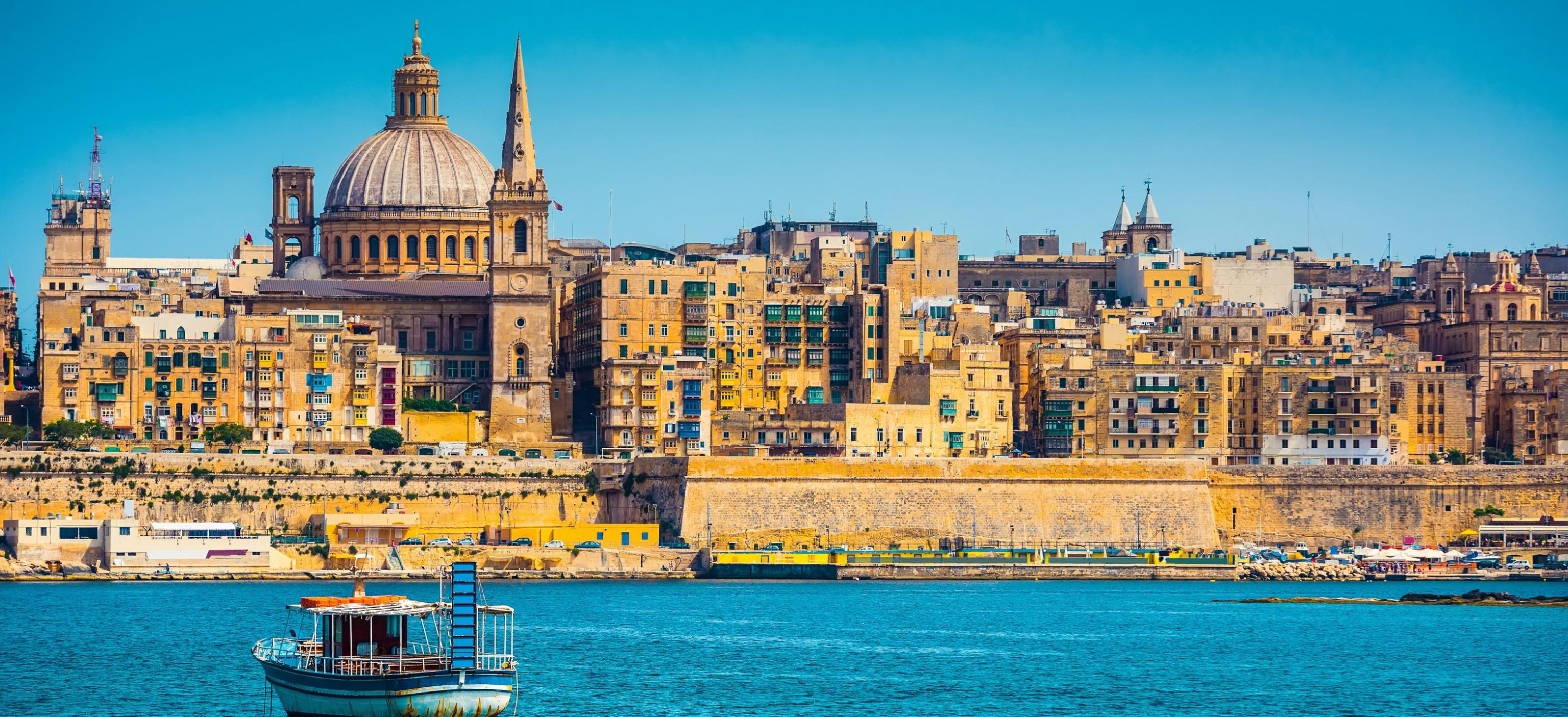 Panoramic view of Malta