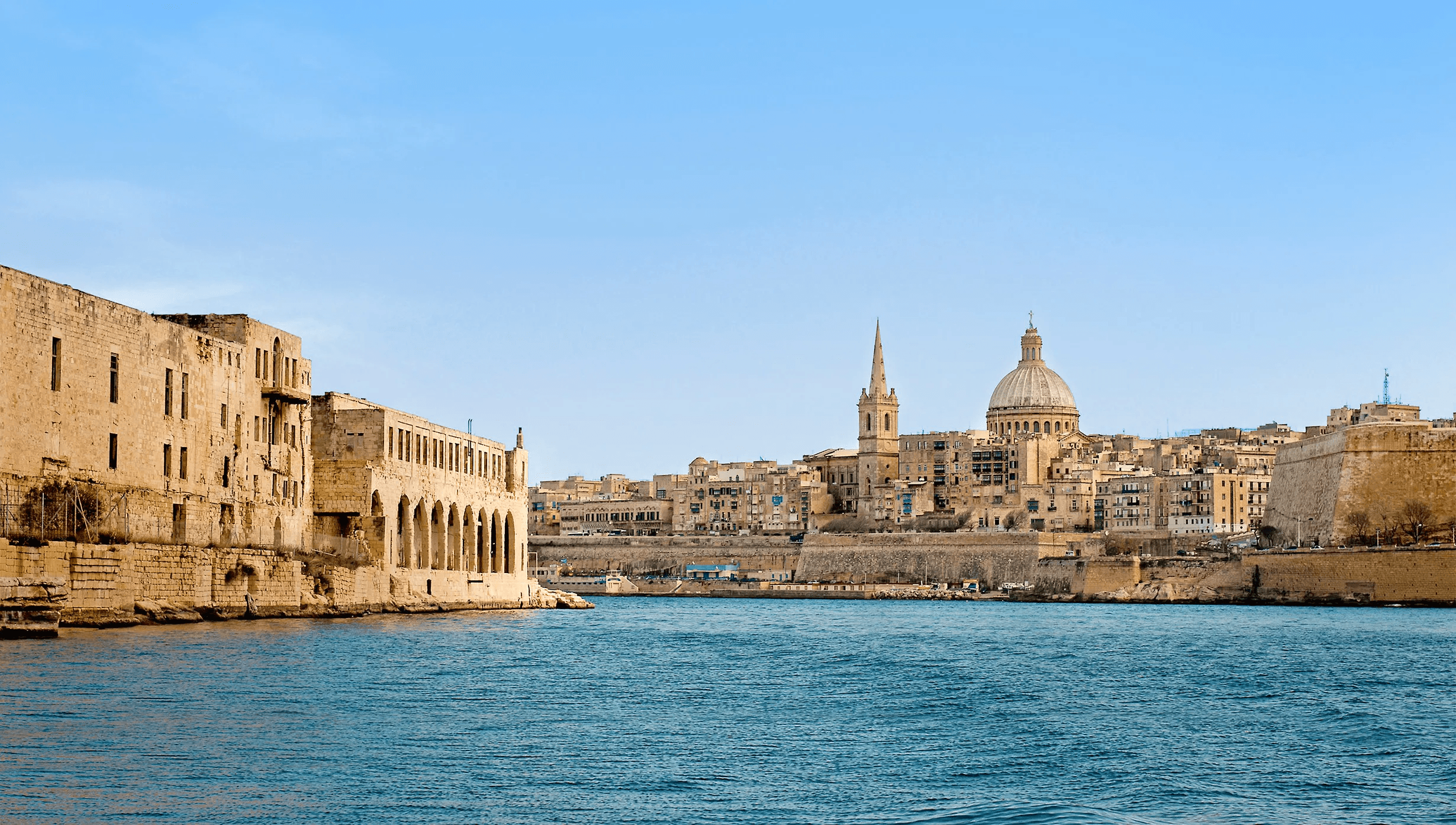 Panoramic view of Malta