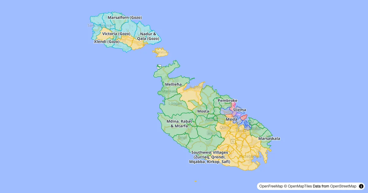 Neighborhoods Map