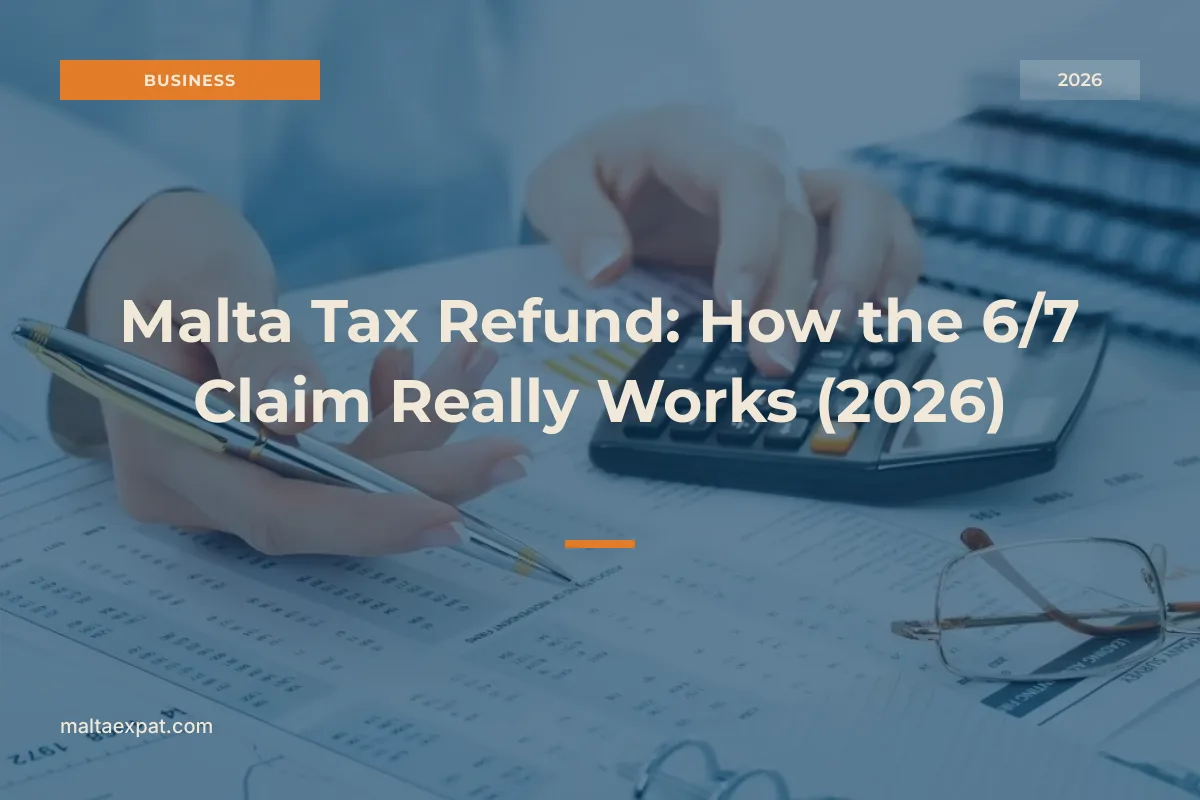 Malta Tax Refund: How the 6/7 Claim Really Works (2026)