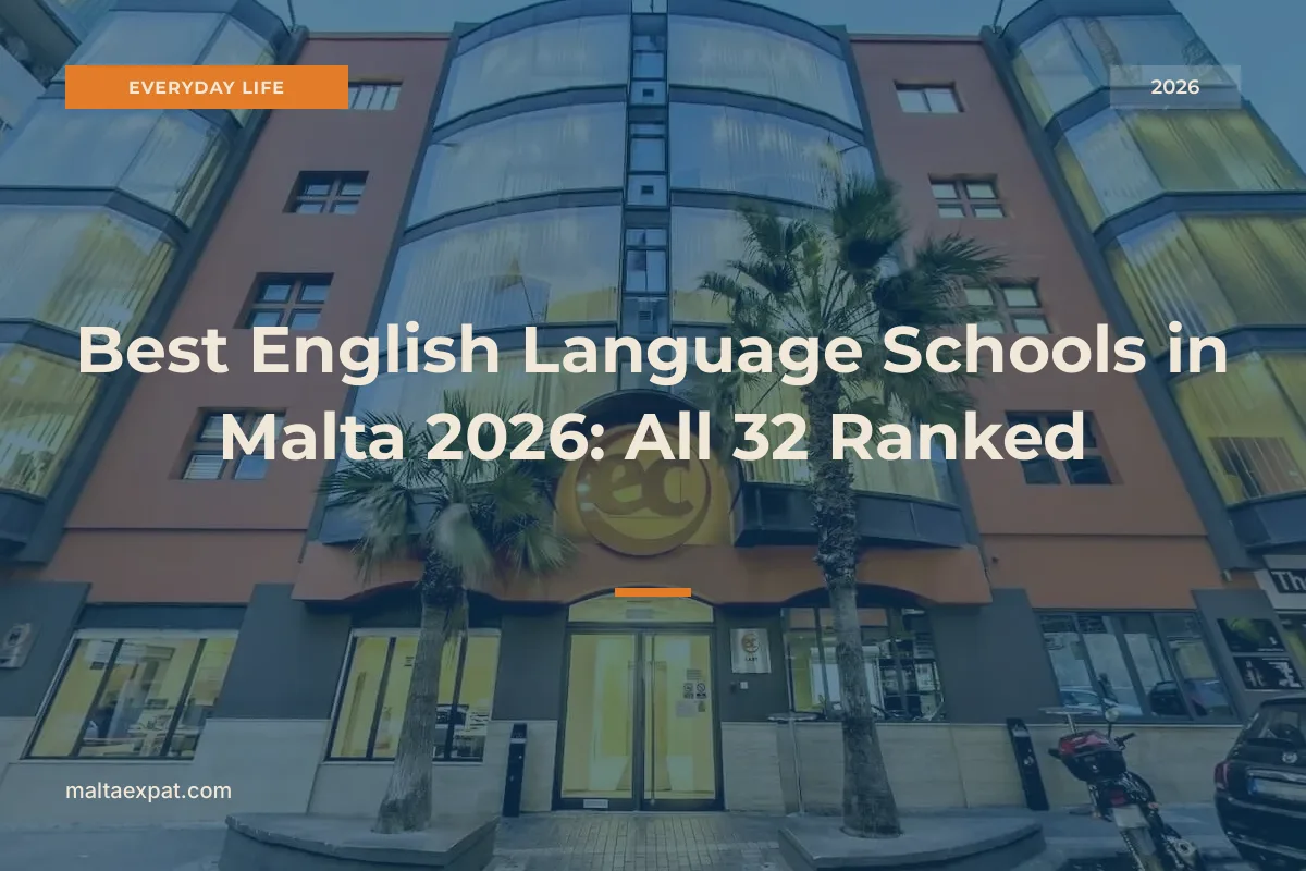 Best English Language Schools in Malta 2026: All 32 Ranked