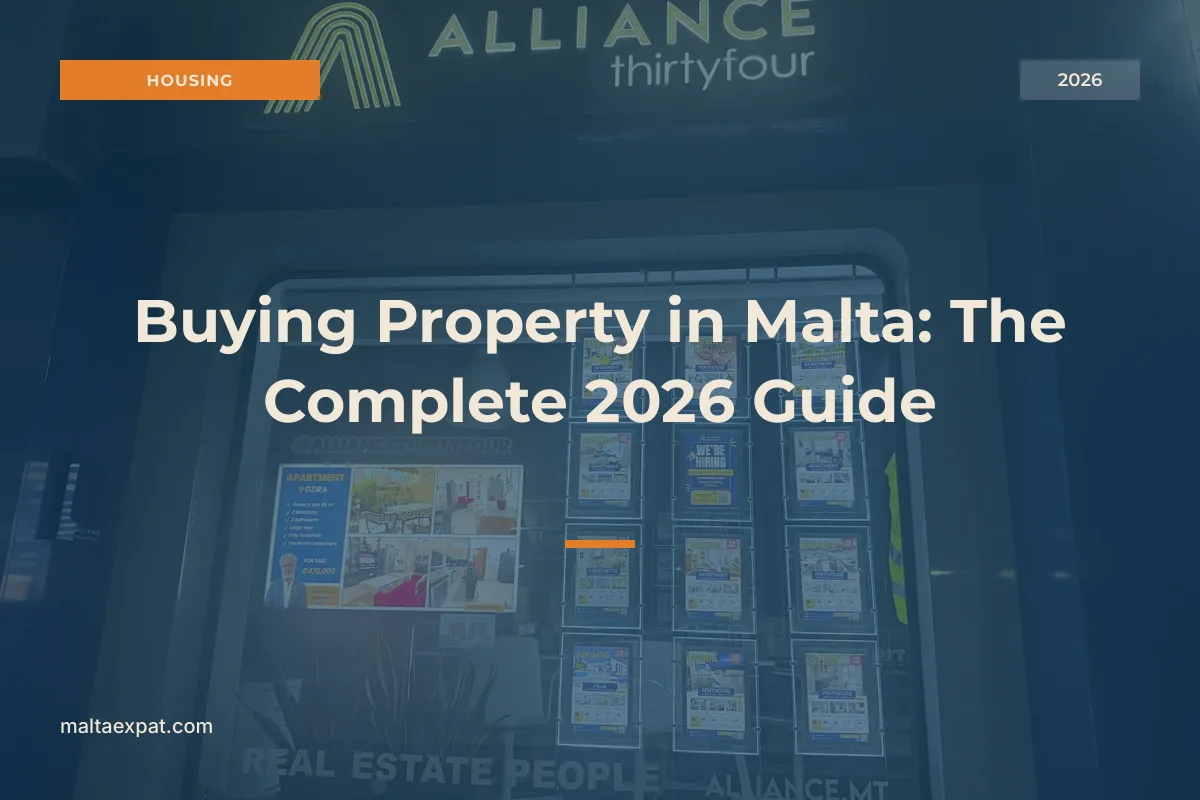 Buying Property in Malta: The Complete 2026 Guide