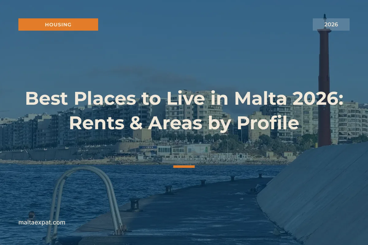 Best Places to Live in Malta 2026: Rents & Areas by Profile