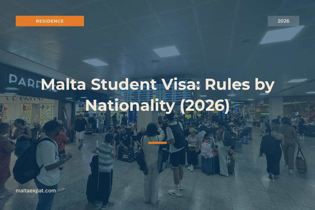 Malta Student Visa: Rules by Nationality (2026)