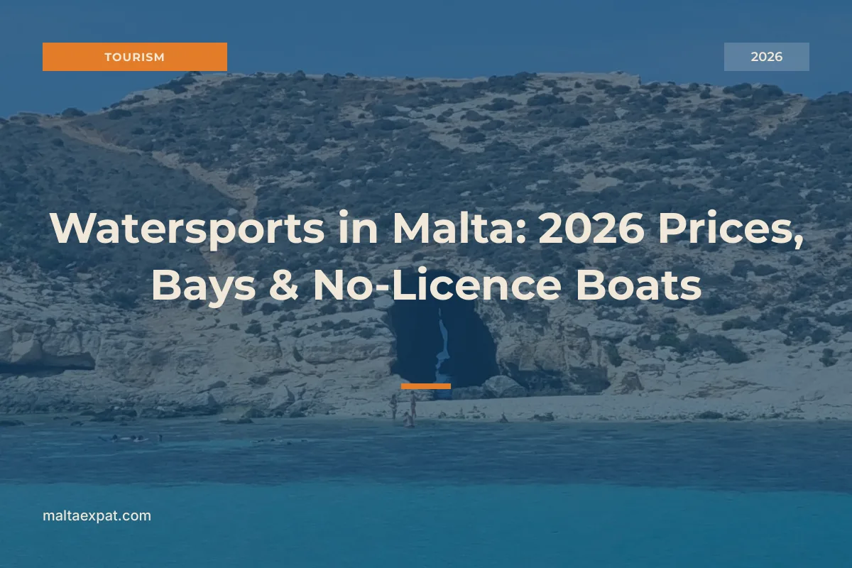 Watersports in Malta: 2026 Prices, Bays & No-Licence Boats